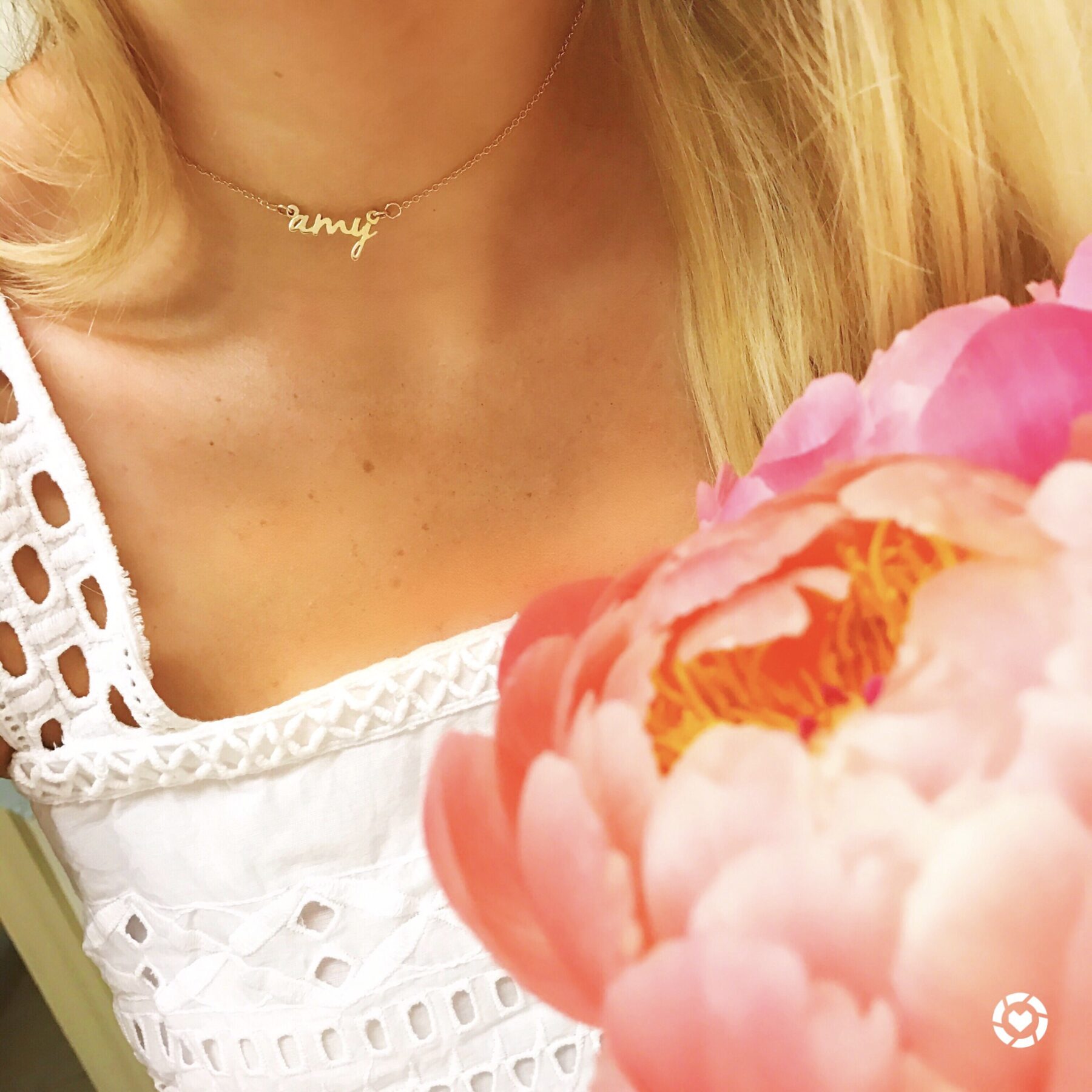 Brook & York Personalized choker necklace