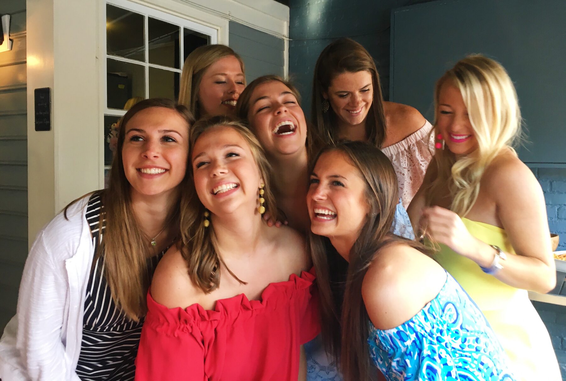 Graduation party with friends in Richmond VA