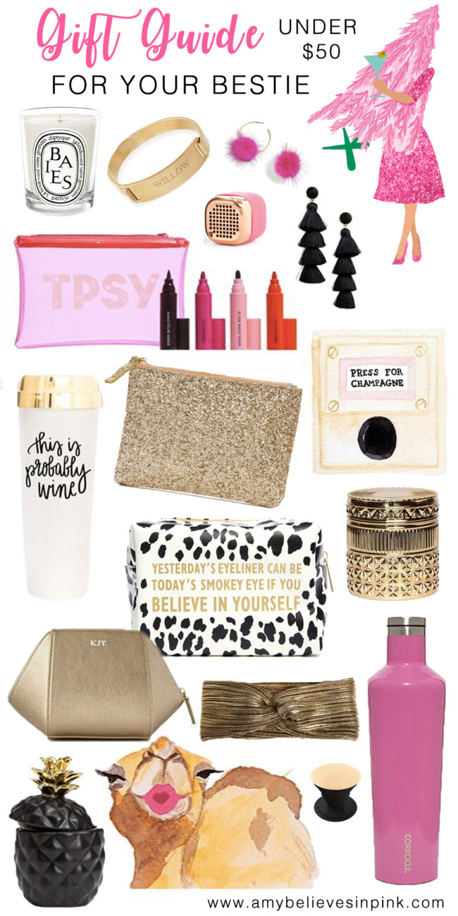 Gift Guide For Your Best Friend under $50