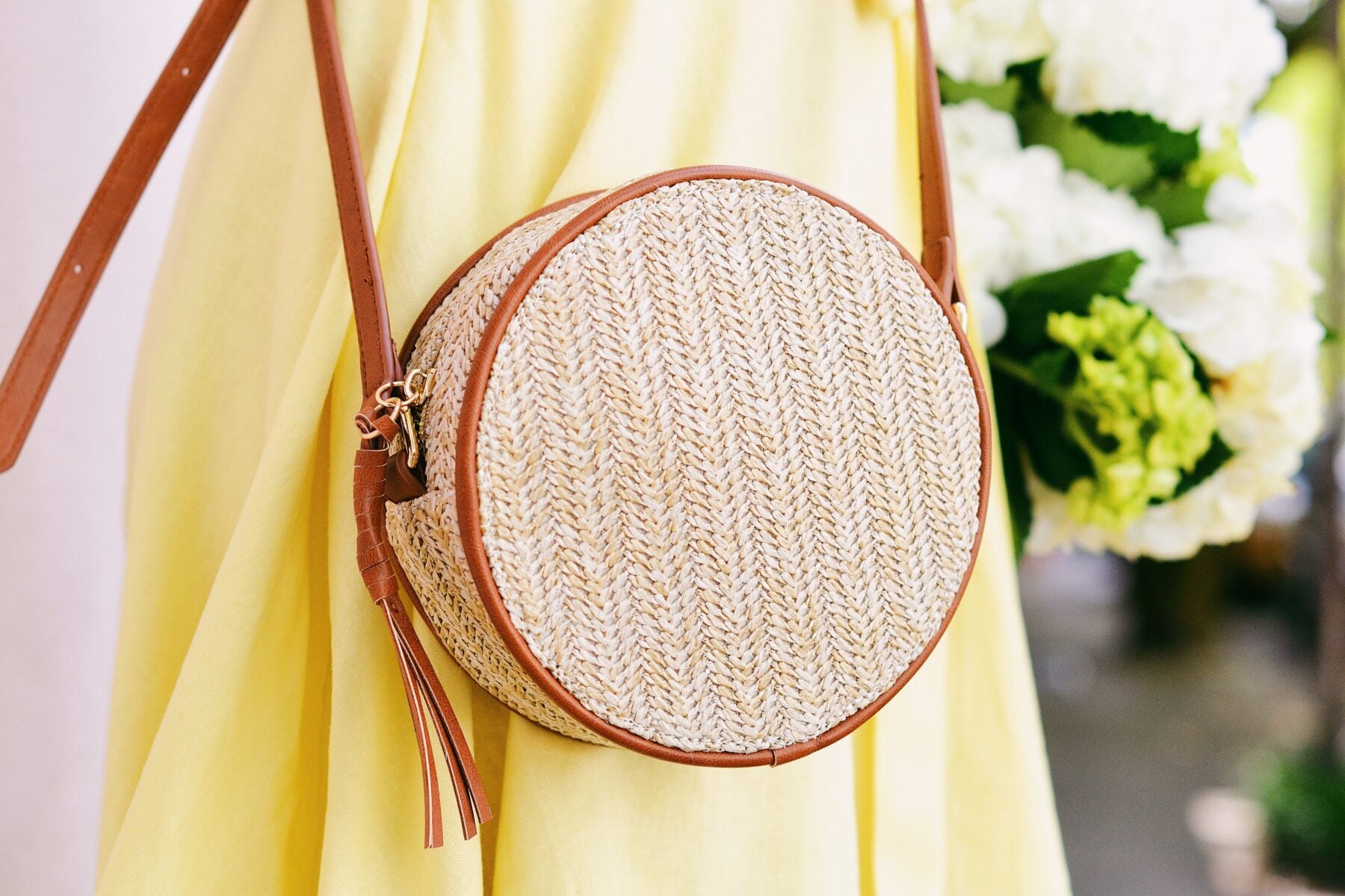 Yellow Sloane Ranger bow dress in Charleston