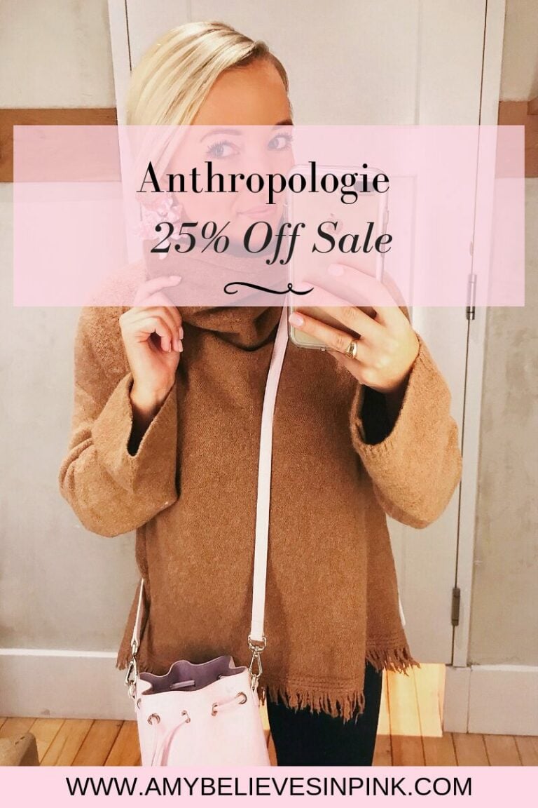Anthropologie 25% off sale