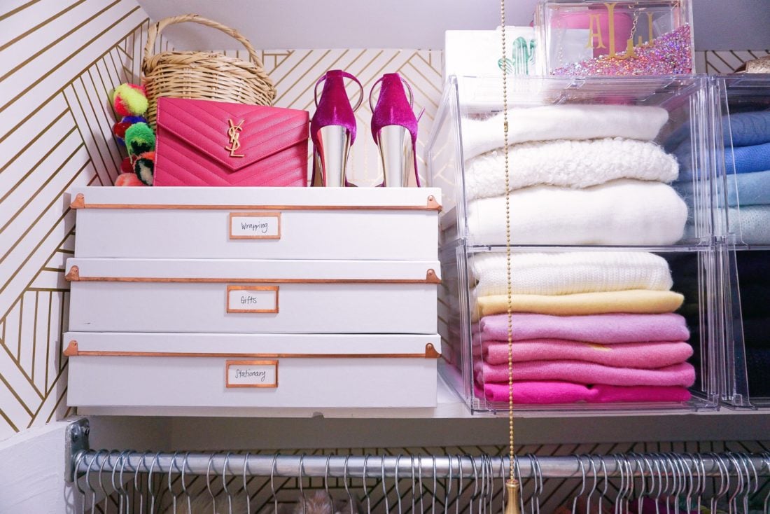 Closet organization and makeover by House of Turk