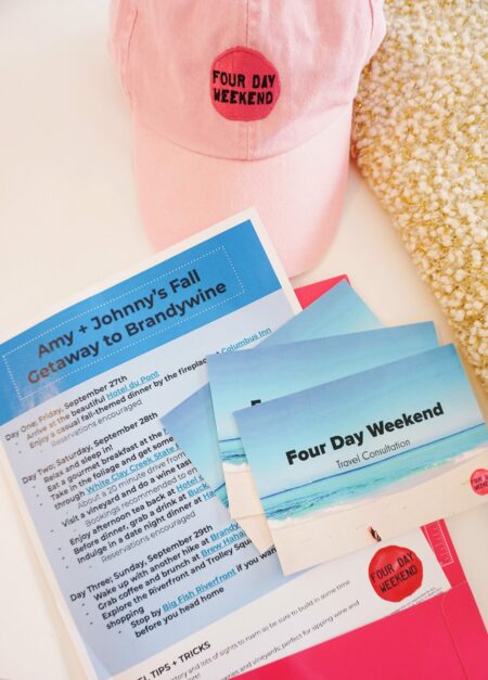 Four Day Weekend destination guides and custom itineraries