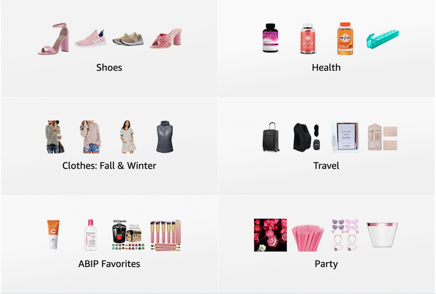 Amy Believes in Pink Amazon store