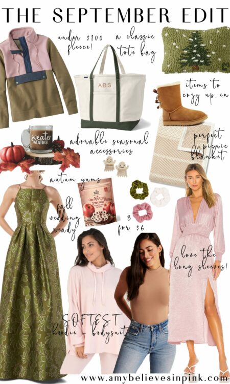 September Edit fall Target and fleece favorites