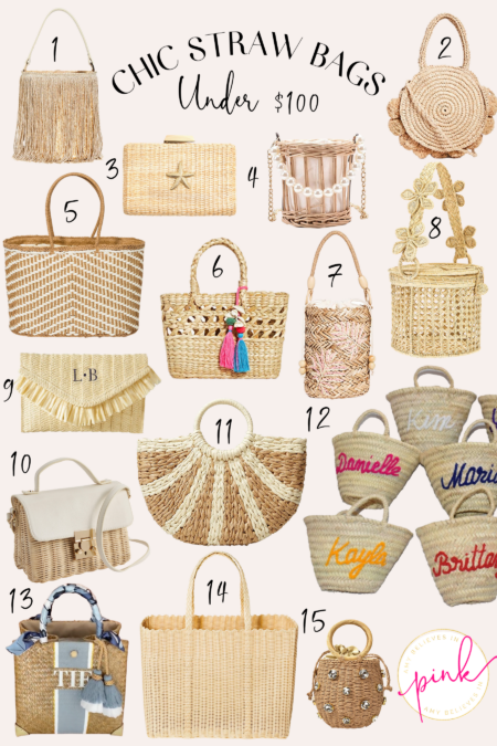 Chic Straw Bags Under $100