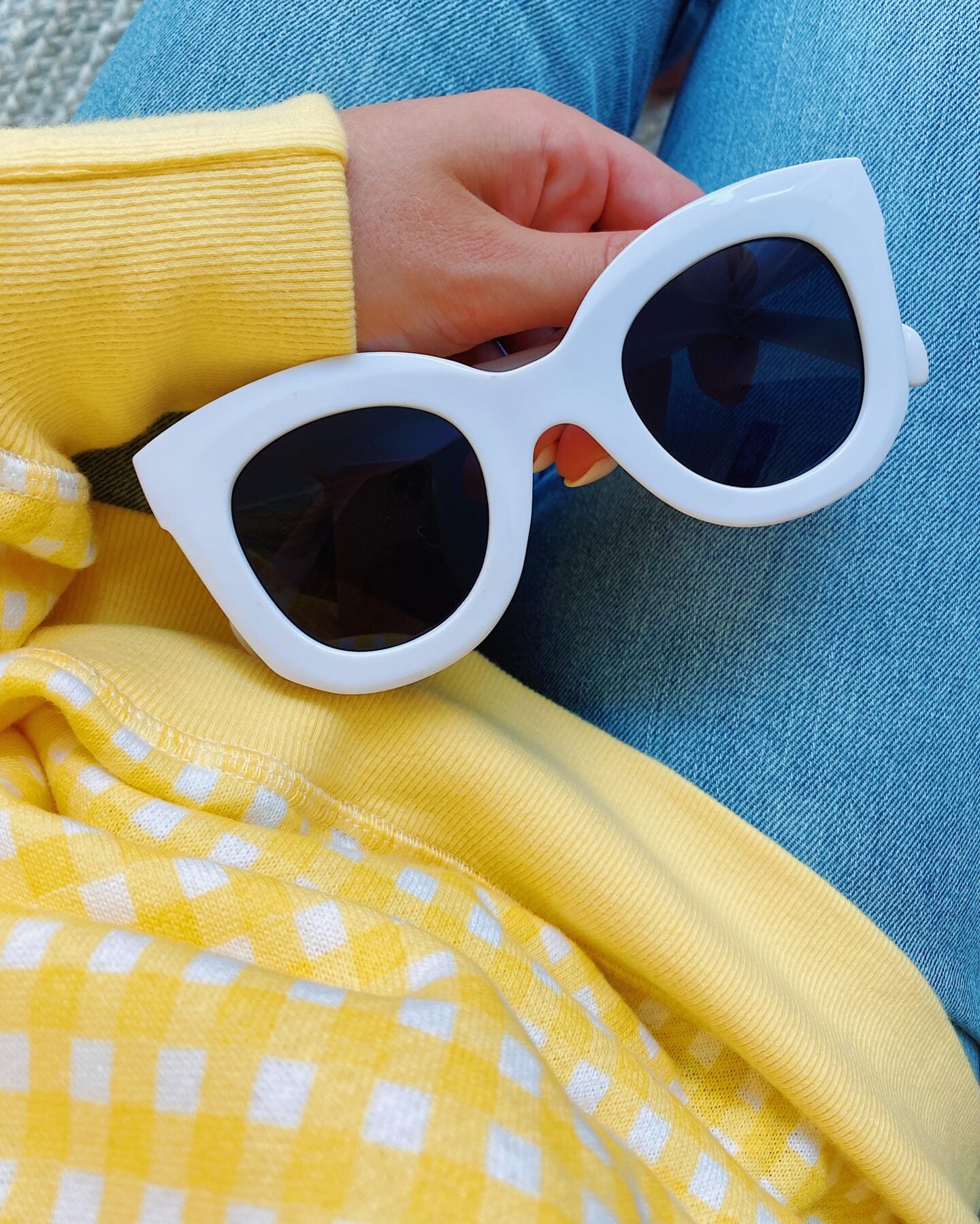 Butterfly Semi Cat Eye Sunglasses