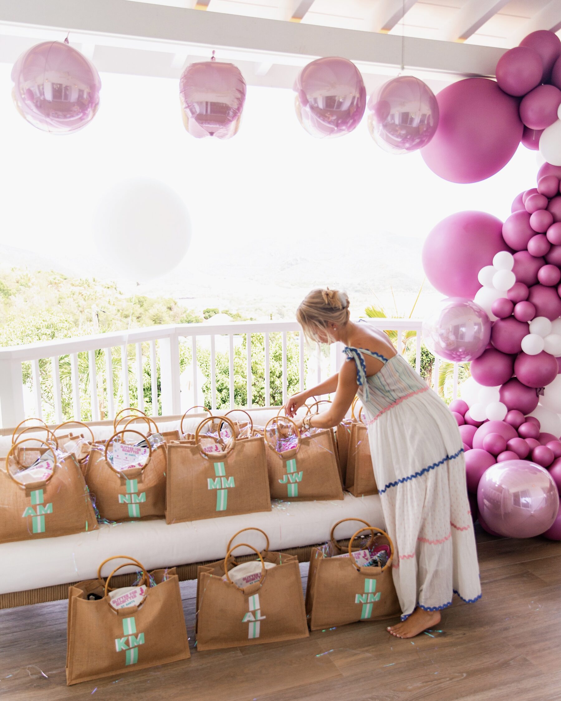 My Bachelorette Gift Bags - Amy Littleson