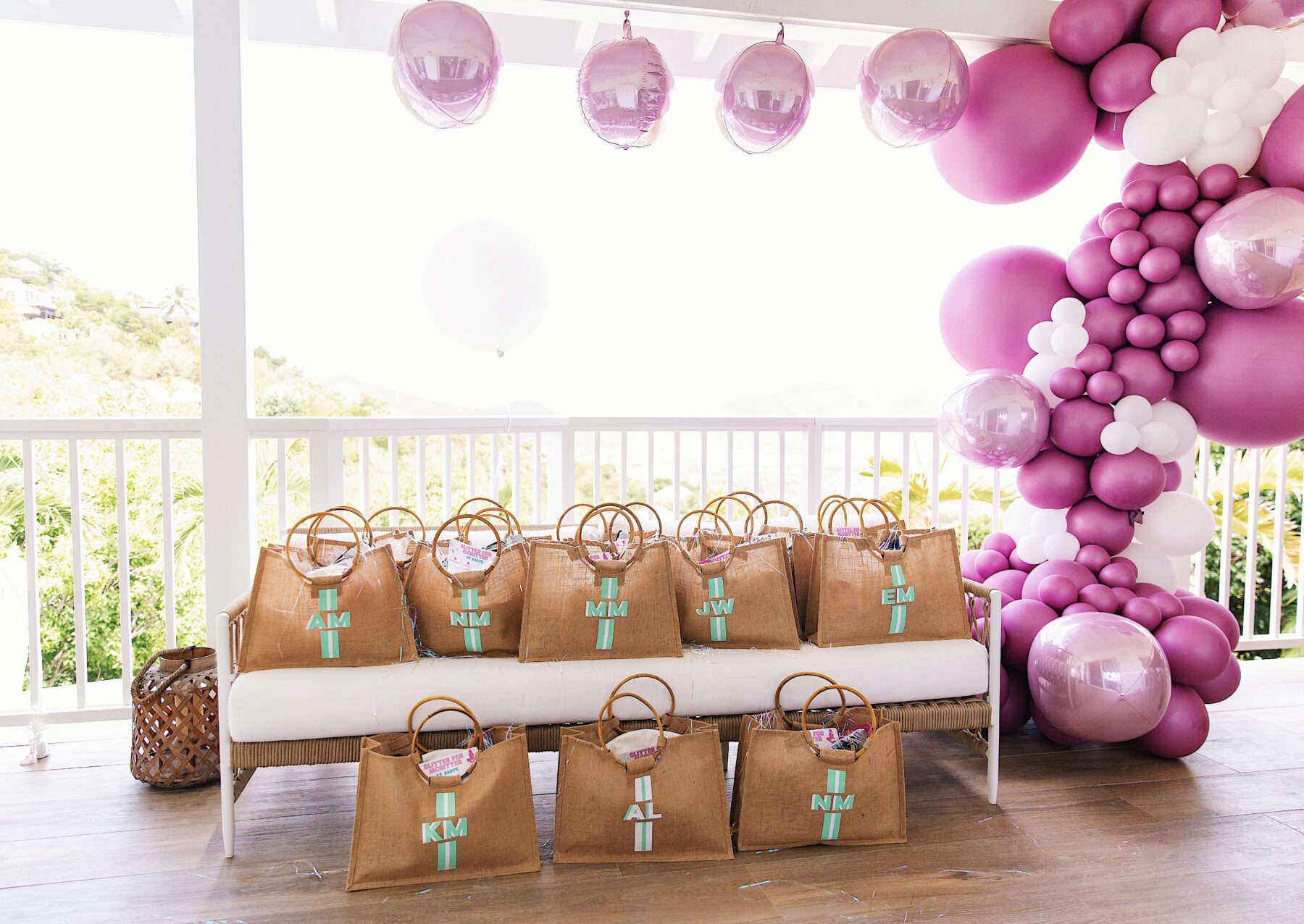 My Bachelorette Gift Bags - Amy Littleson