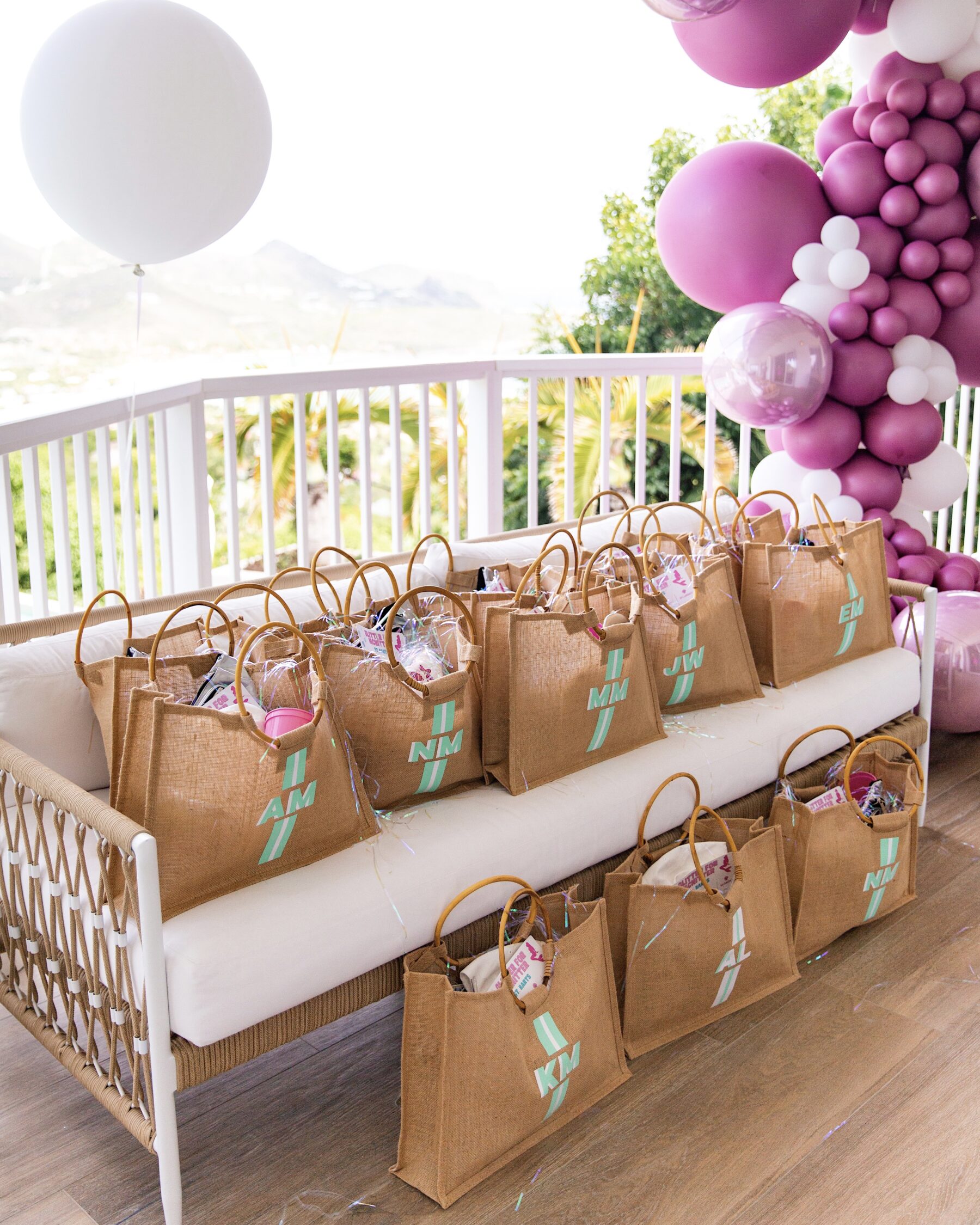 My Bachelorette Gift Bags - Amy Littleson