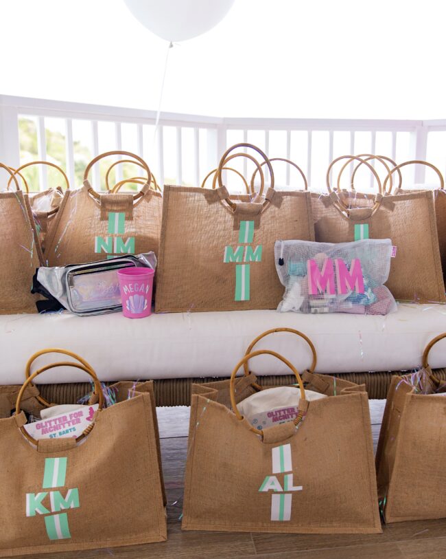 My Bachelorette Gift Bags - Amy Littleson