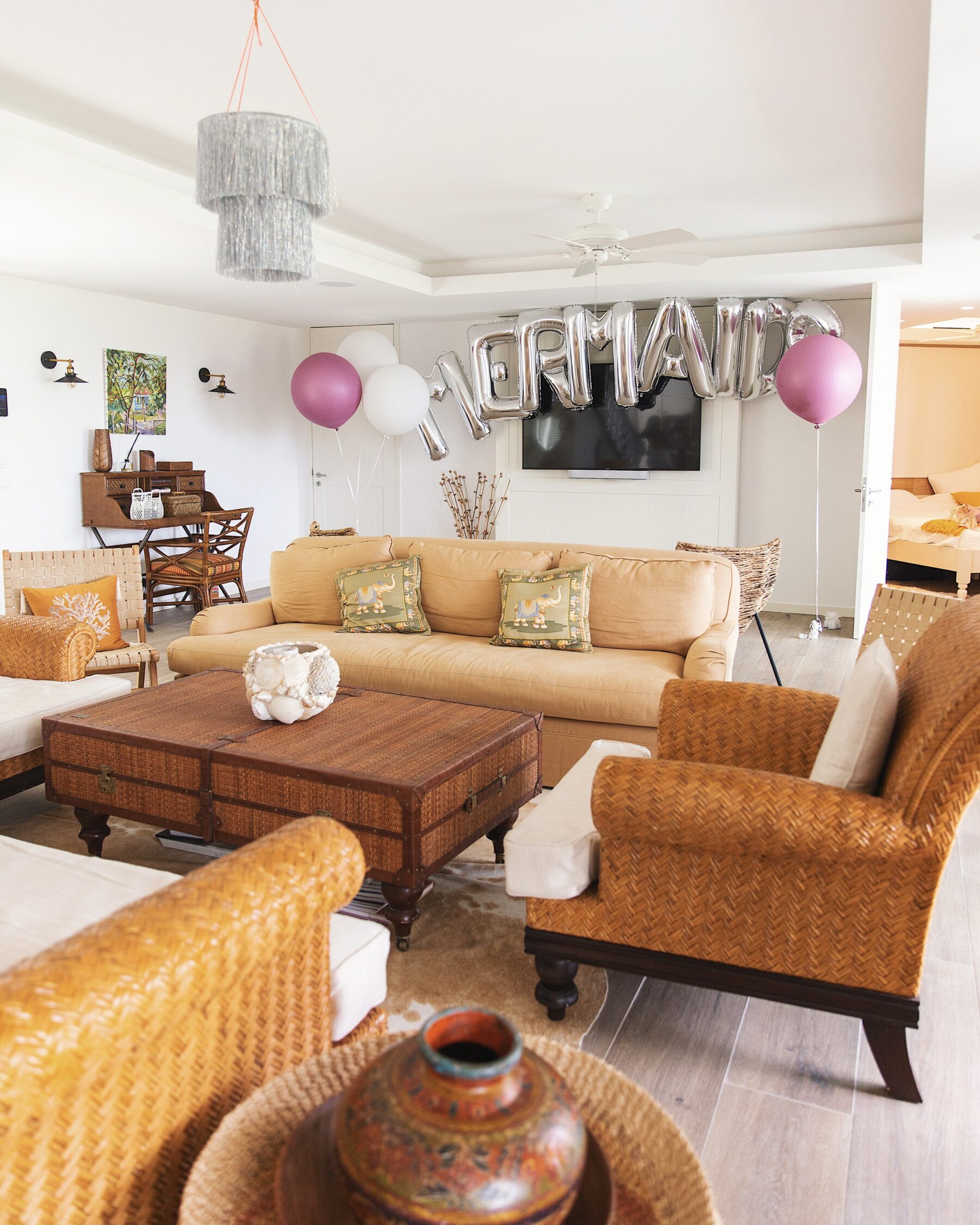 My St. Barts Bachelorette Decor - Amy Littleson