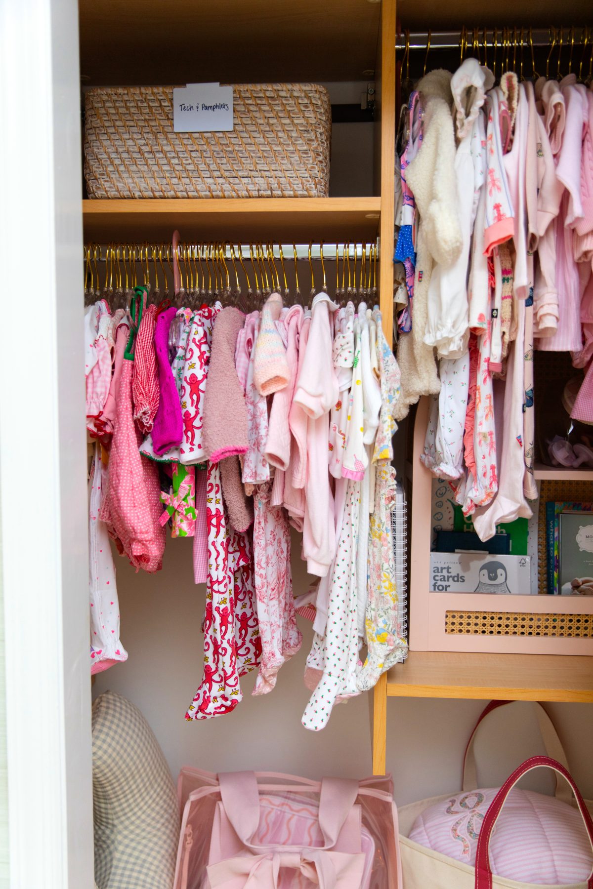 Pink and green nursery Amy Littleson McNitt baby nursery